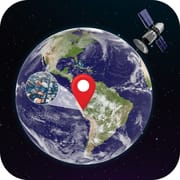 Earth Map Satellite: View